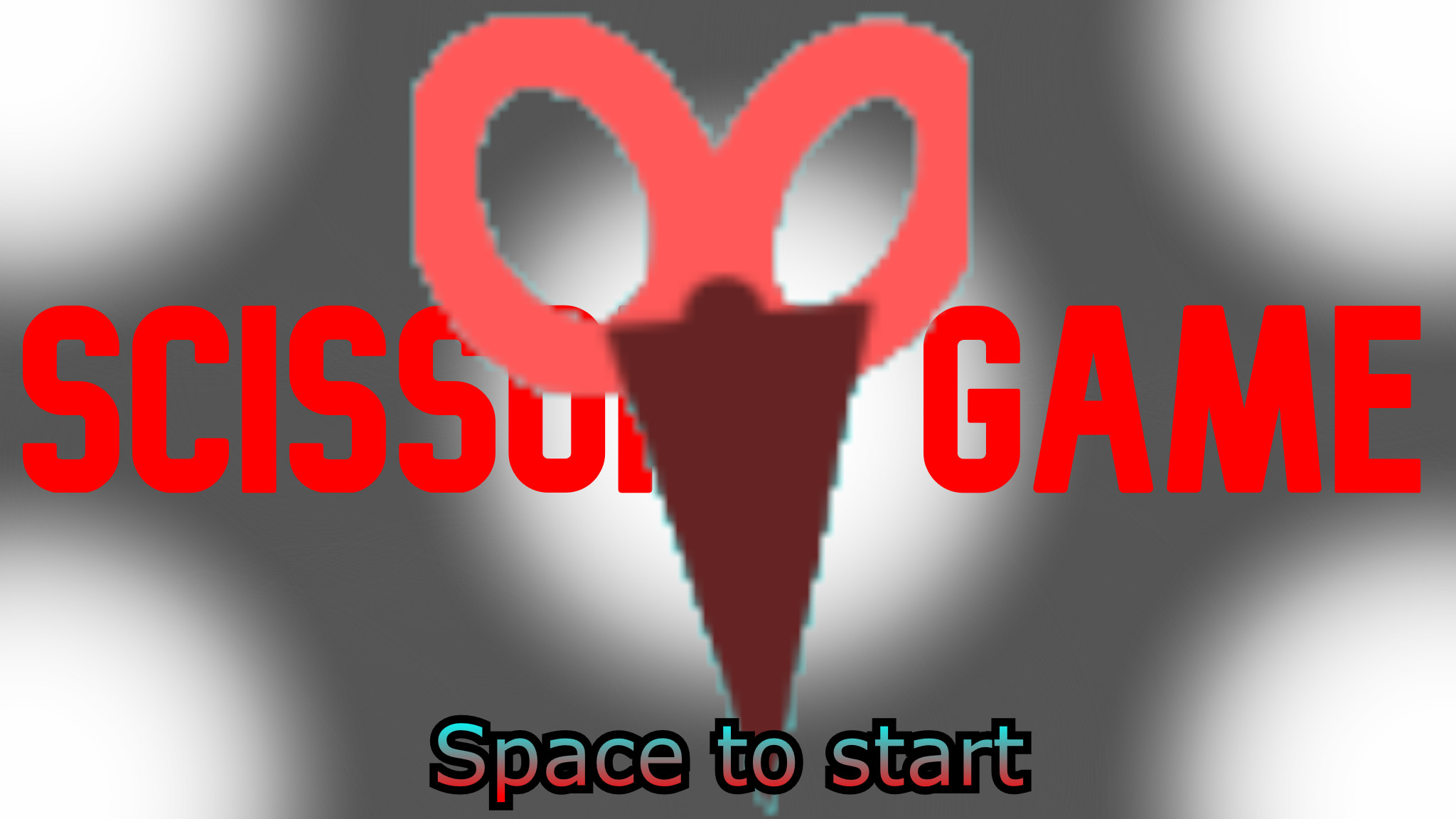 Scissor game Space to start.